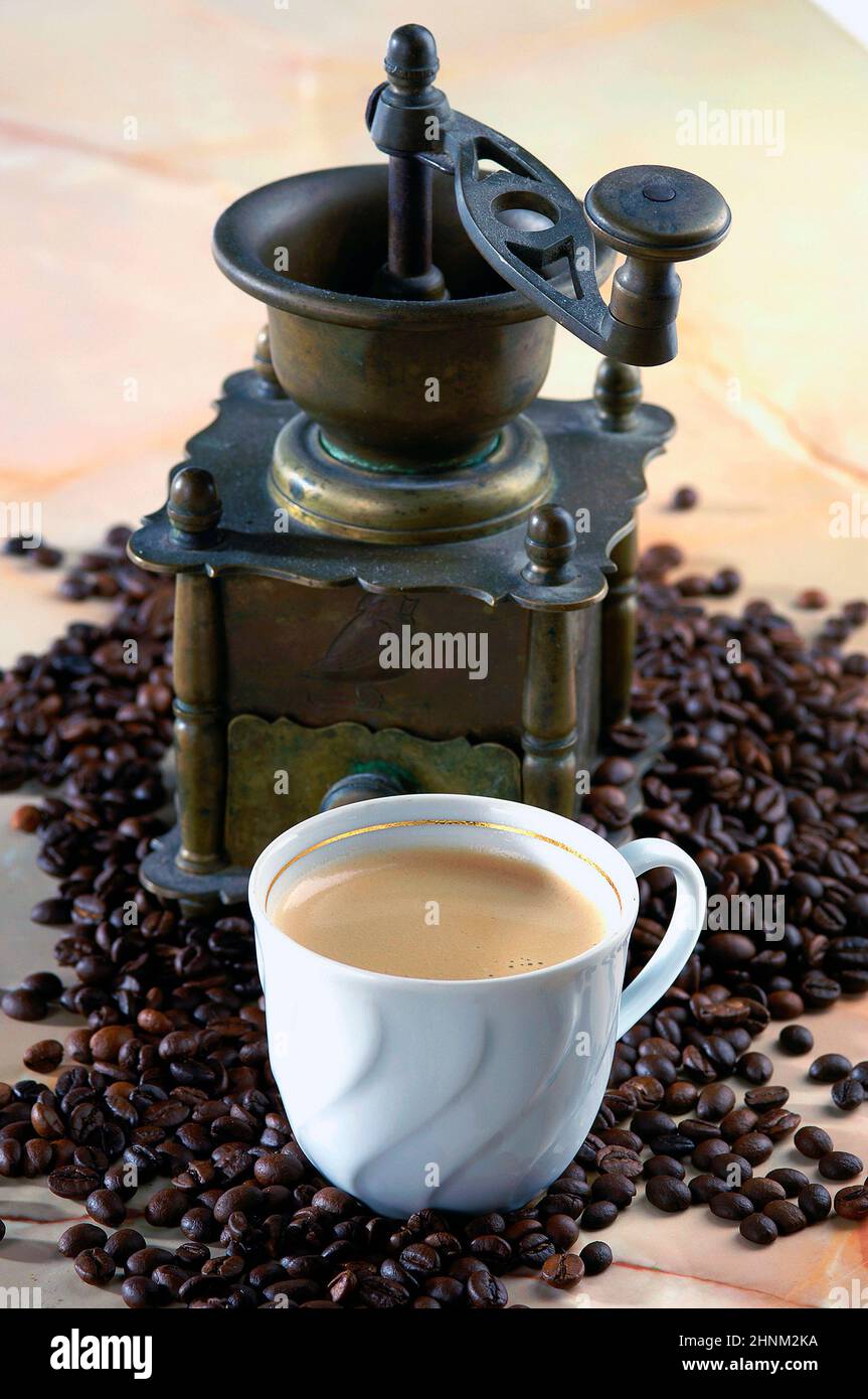 black coffee Stock Photo
