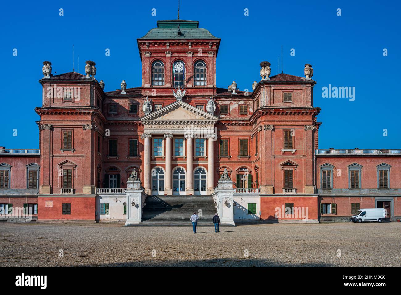 Castle of Racconigi Stock Photo Alamy