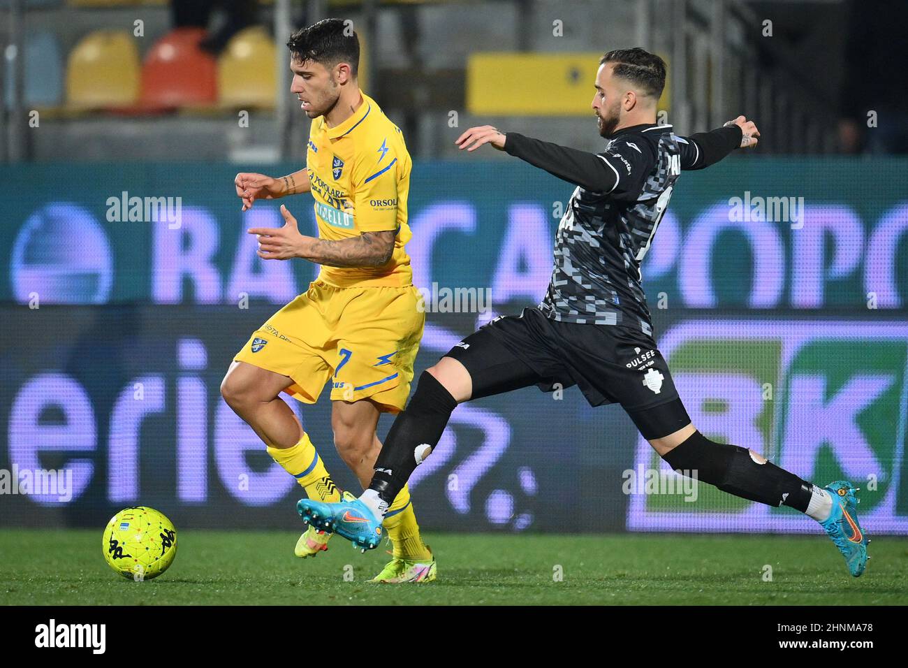 Frosinone February 16 2022 Benito Stirpe Stadium Italian Soccer Serie 