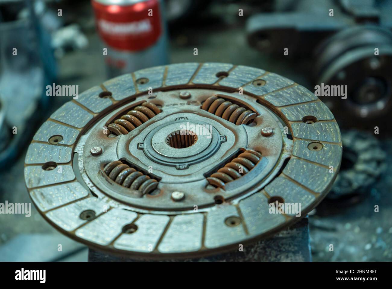 New car clutch 4 Stock Photo Alamy