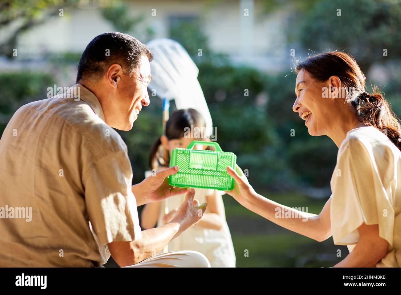Japanese Kids On Summer Vacation Stock Photo Alamy
