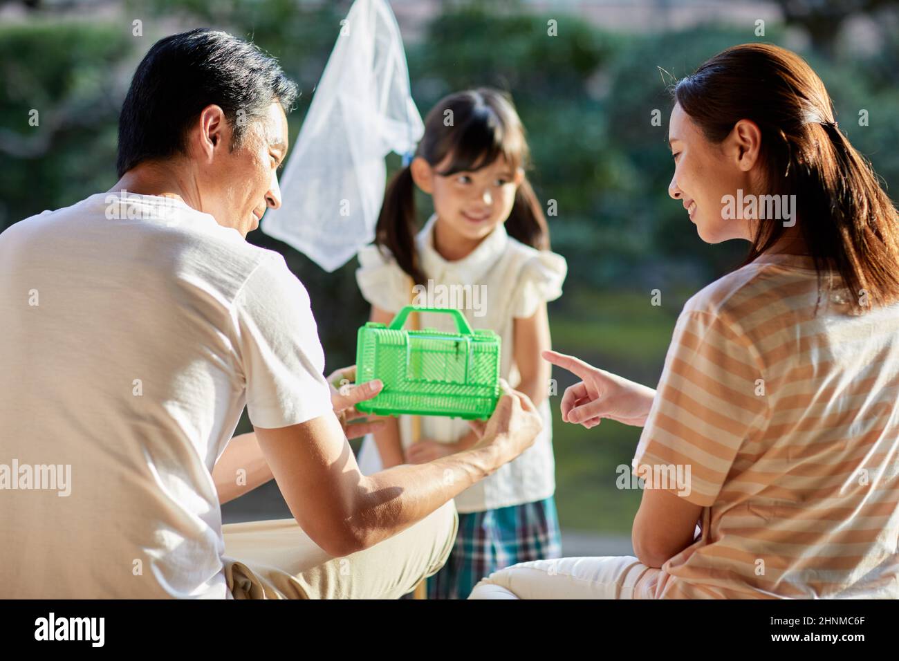 Japanese Kids On Summer Vacation Stock Photo Alamy