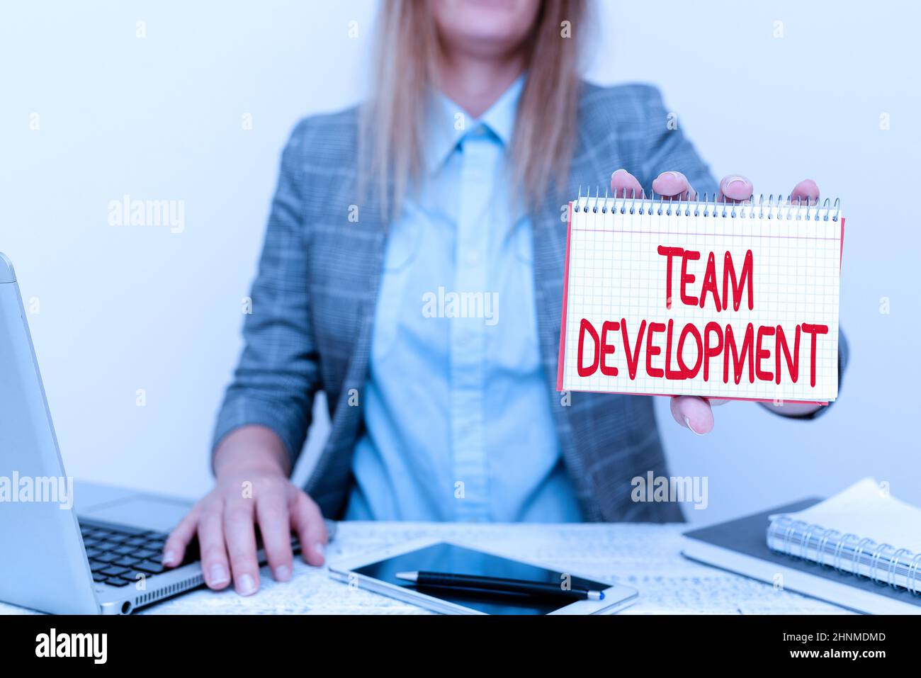 Handwriting text Team Development, Business overview learn why and how ...