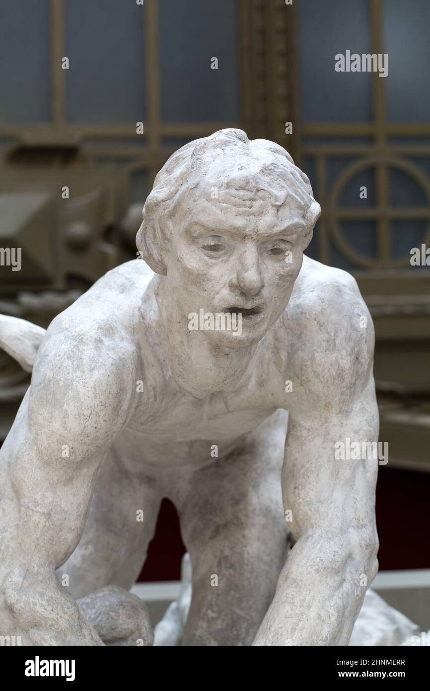 Auguste Rodin Ugolino Stock Photo