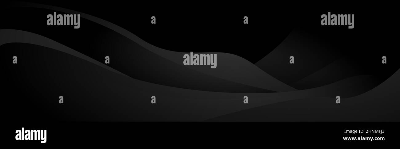 Abstract black background with gradient patterns - Vector illustration ...
