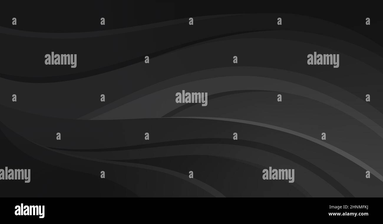Abstract black background with gradient patterns - Vector illustration ...