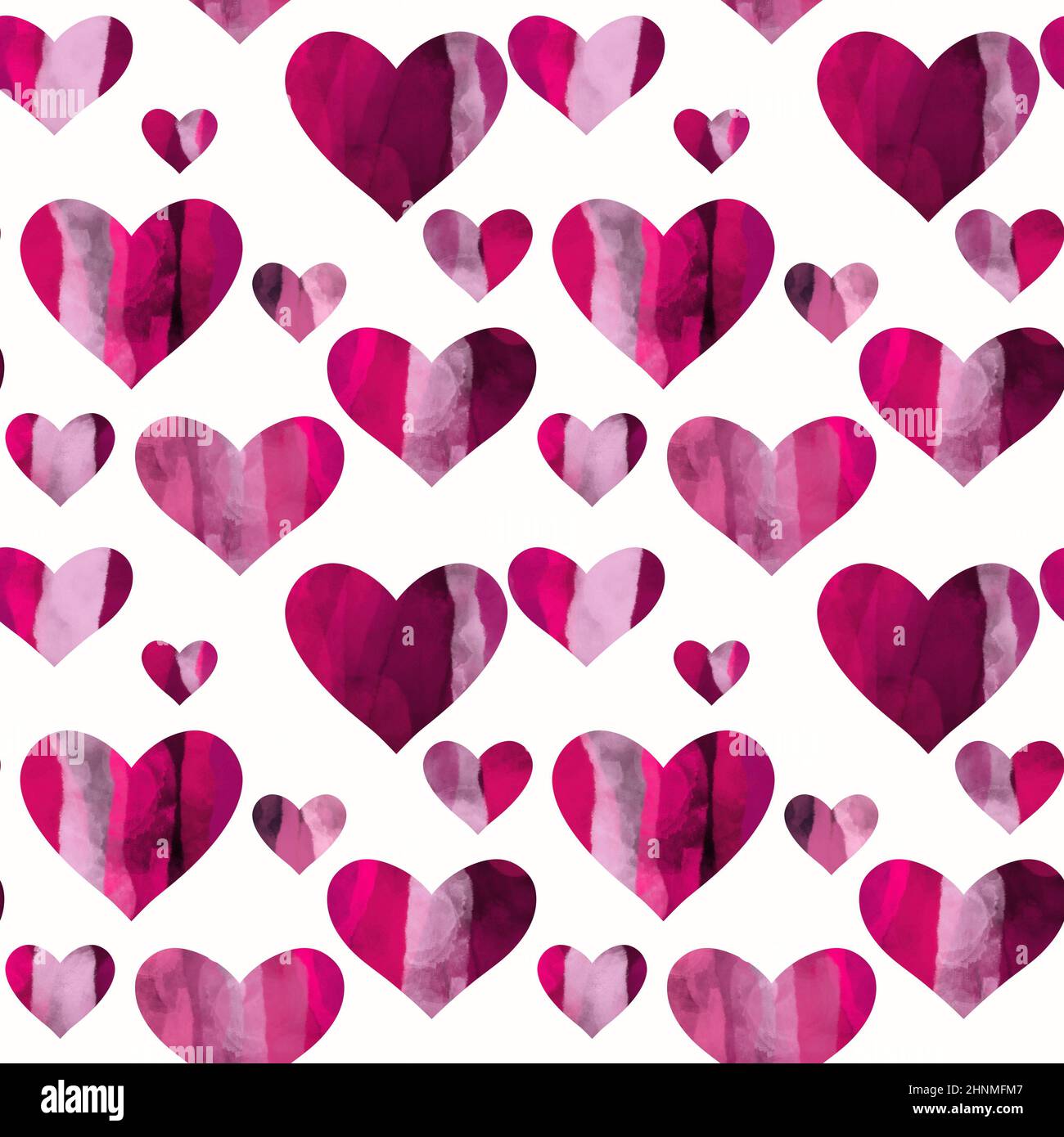 Seamless valentines pattern with hearts for postcard and gifts and ...