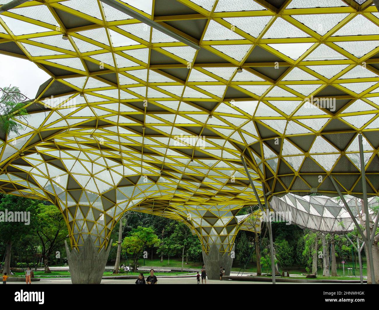 Laman Perdana disign roof in Botanical Garden, KUALA LUMPUR, MALAYSIA Stock Photo