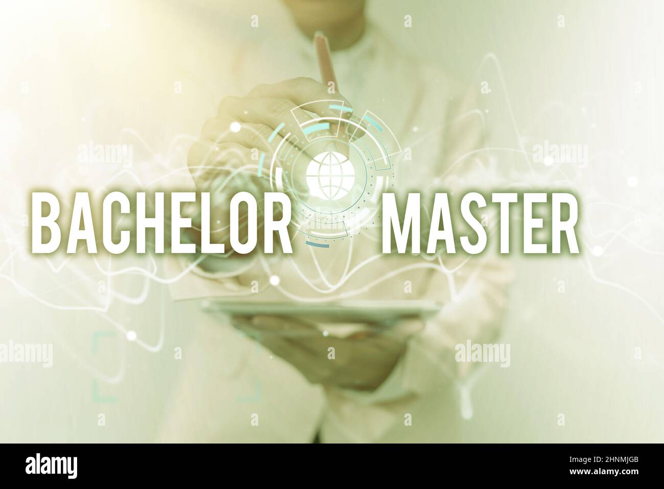 Conceptual display Bachelor Master, Internet Concept An advanced degree completed after bachelor 