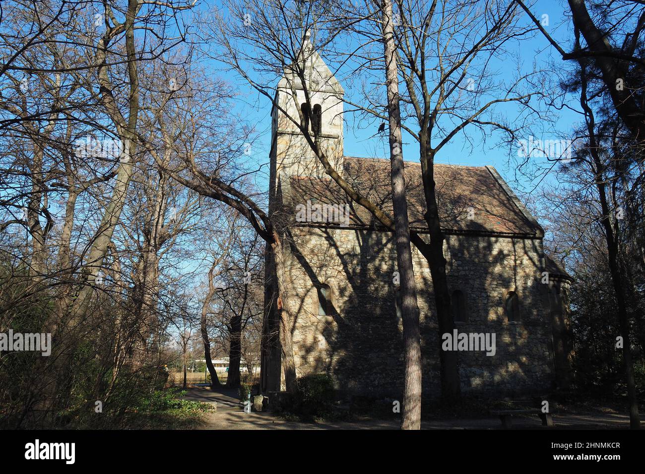 St. Michael's Chapel, Margaret Island, Budapest, Hungary, Magyarország, Europe Stock Photo