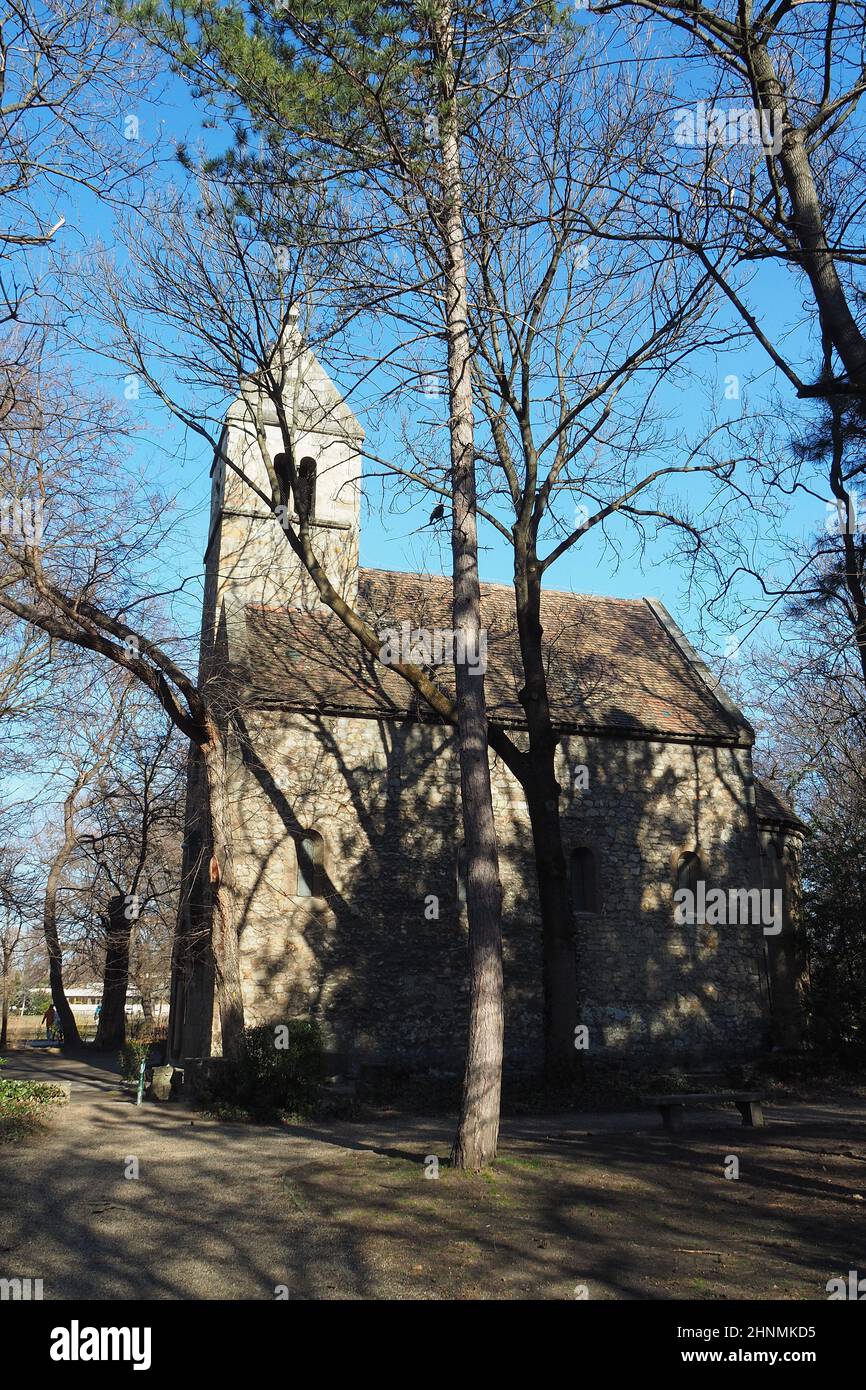 St. Michael's Chapel, Margaret Island, Budapest, Hungary, Magyarország, Europe Stock Photo