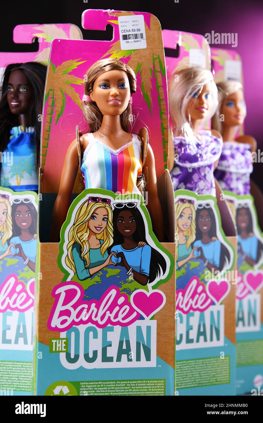 Barbie dolls of the Ocean collection Stock Photo - Alamy