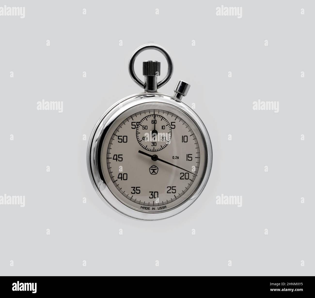 USSR mechanical stopwatch Stock Photo Alamy