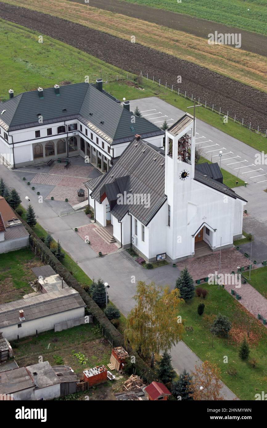 Church of the Saint Anne in Bjelovar, Croatia Stock Photo