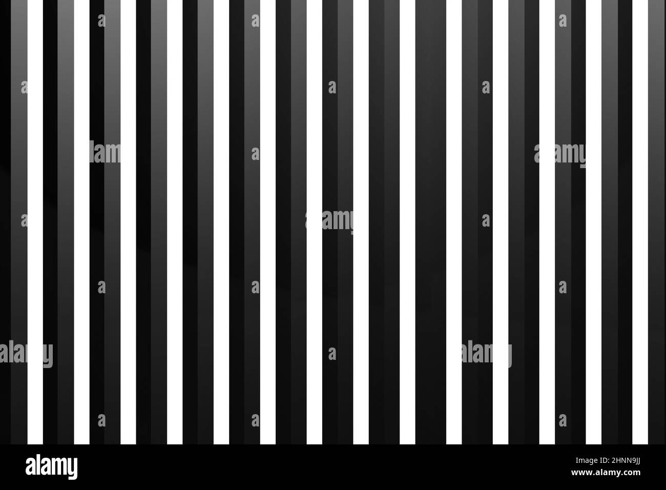 Black and white bar layout, 3D rendering Stock Photo - Alamy