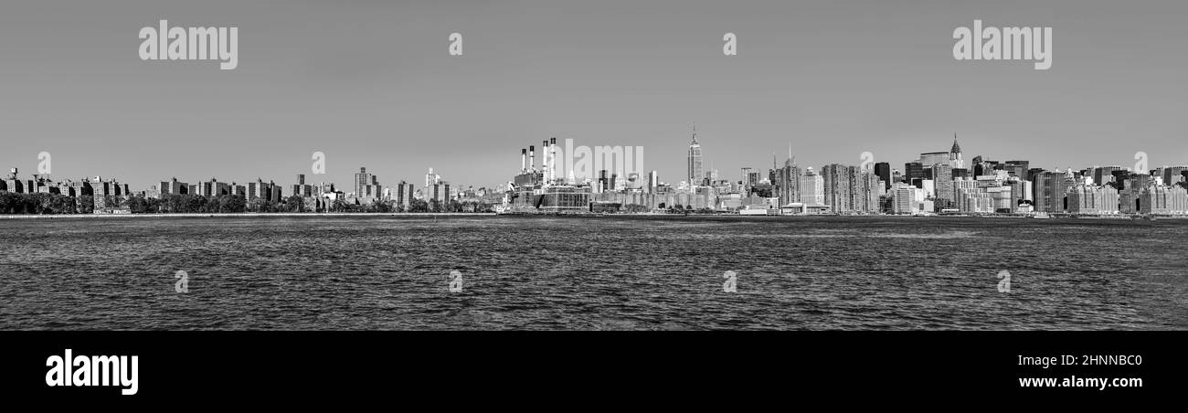 skyline of New York Stock Photo