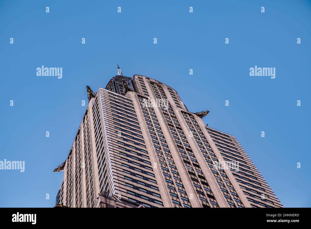 Chrysler building in New York Stock Photo