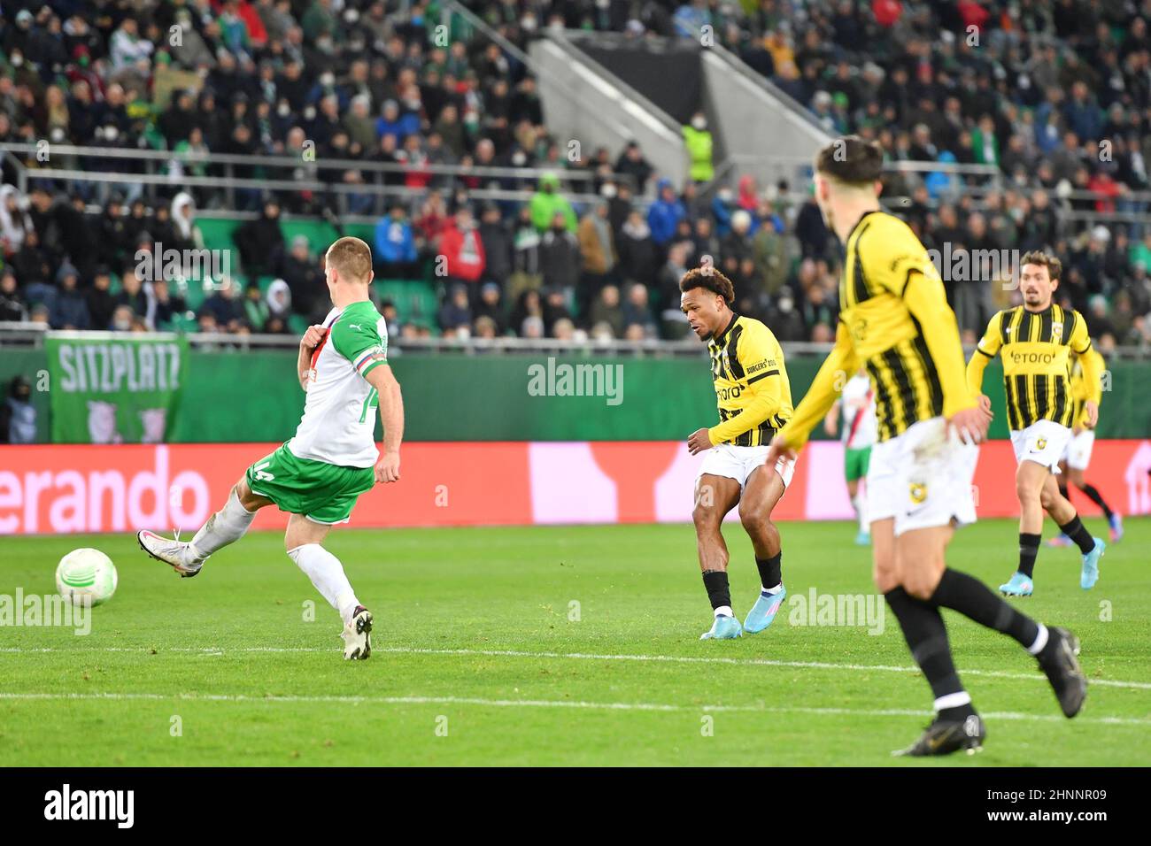 VIENNA, 17022022, Allianz Stadion, football, UEFA Europa Conference