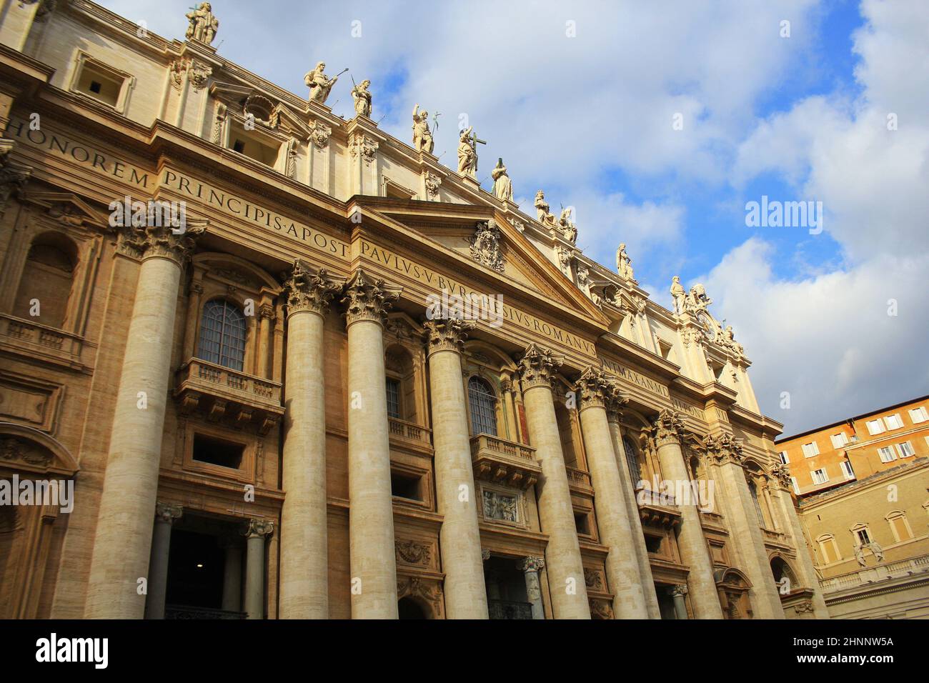 St Peter's basilica in Vatican, Rome Stock Photo