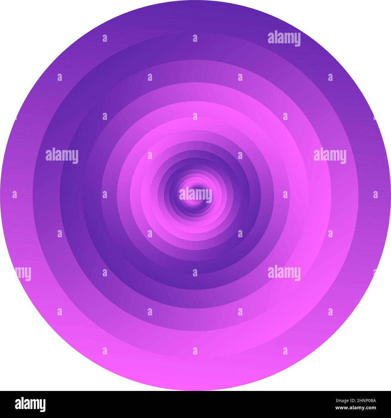 Geometric circle design shape with random shaded, gradient fill - stock ...