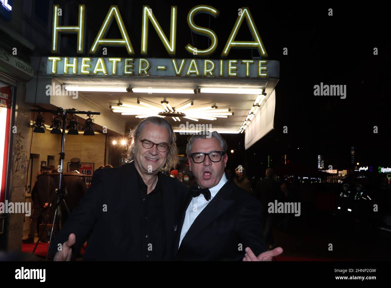 Ulrich Waller und Thomas Collien, Premiere Hansa Theater, 25.11.2021, Hamburg Stock Photo