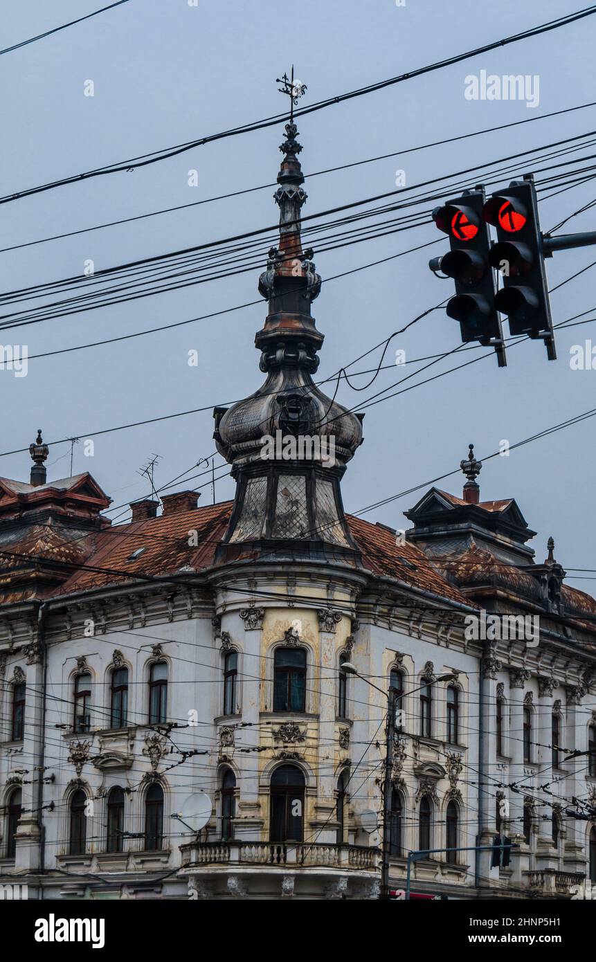 Urban landscape in Cluj-Napoca, Romania Stock Photo