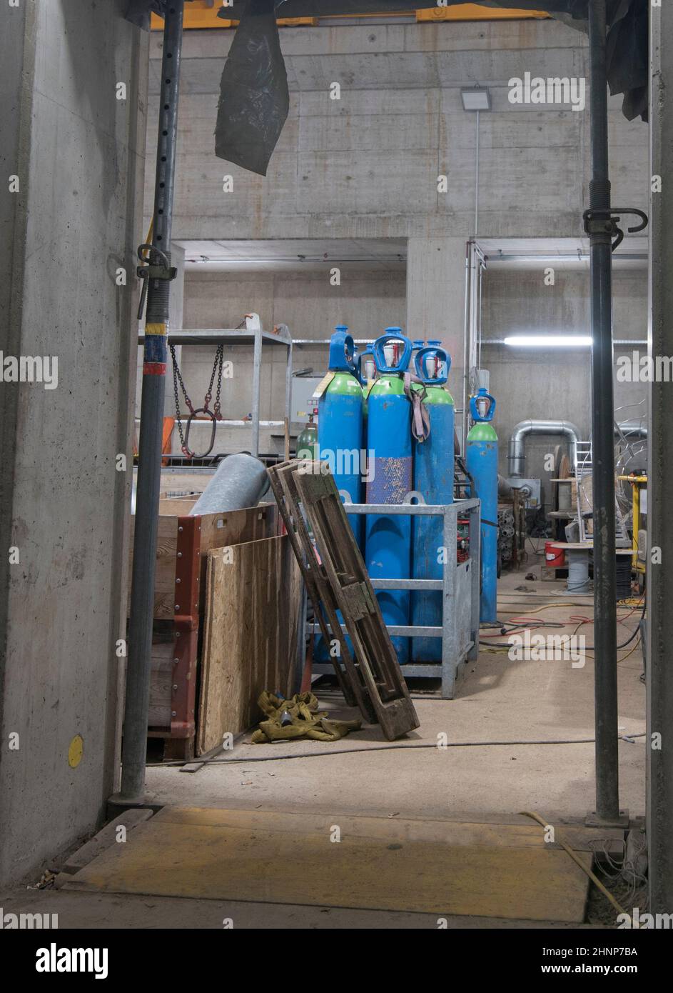 bottled gas in gas cylinders, for the storage and transportation Stock