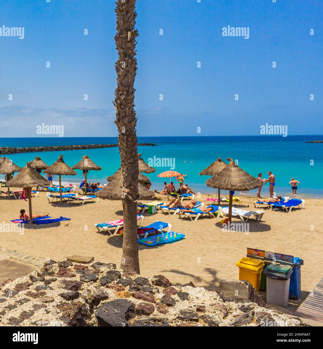 Playa del Camisón landscape panorama Canary Spanish island Tenerife Africa Stock Photo Alamy
