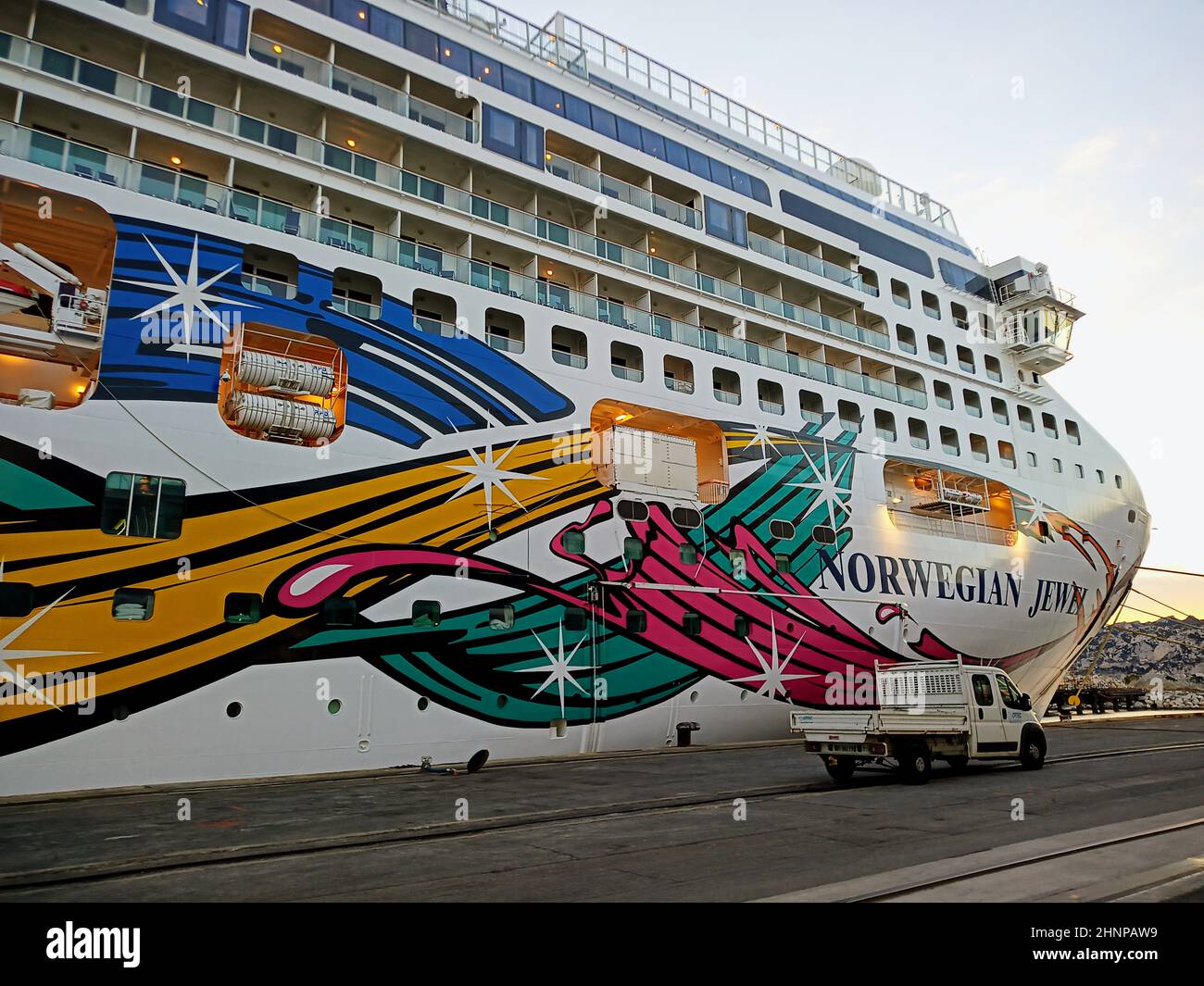 cruise ship in dry dock,marseille dry dock,silver shadow,norwegian