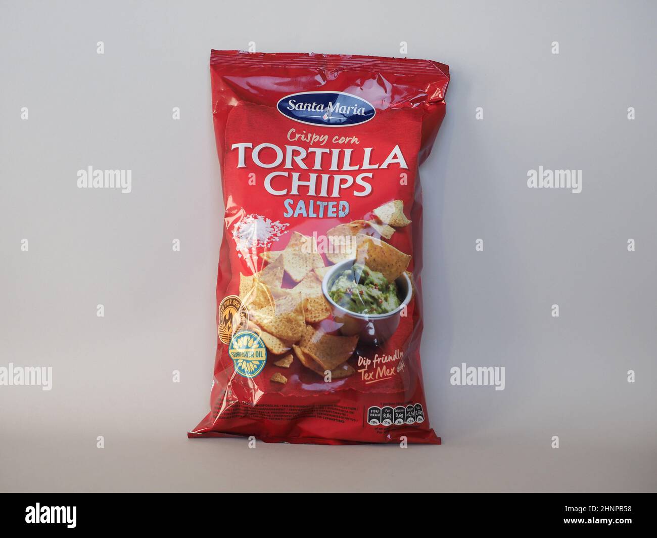 HELSINKI - CIRCA DECEMBER 2021: Santa Maria packet of tortilla chips Stock  Photo - Alamy
