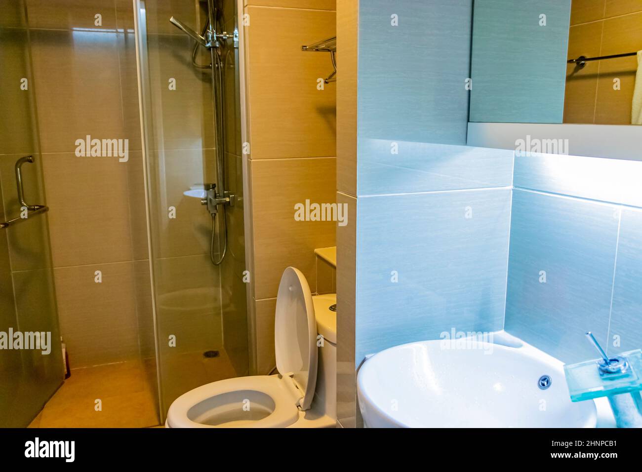 Super clean apartment toilet in Bangkok Thailand Stock Photo Alamy