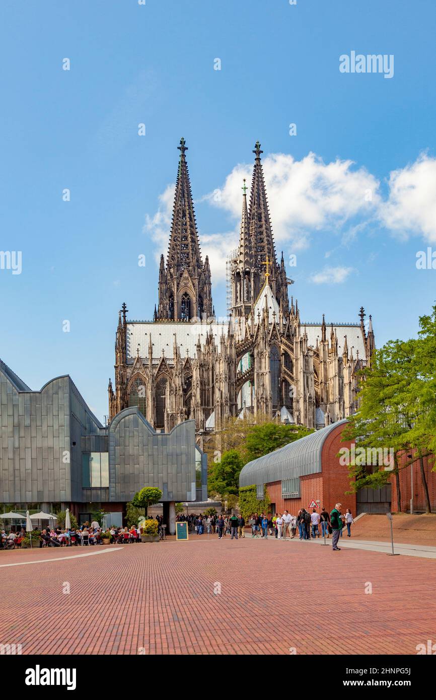 The museum Ludwig for modern art in Cologne Stock Photo Alamy