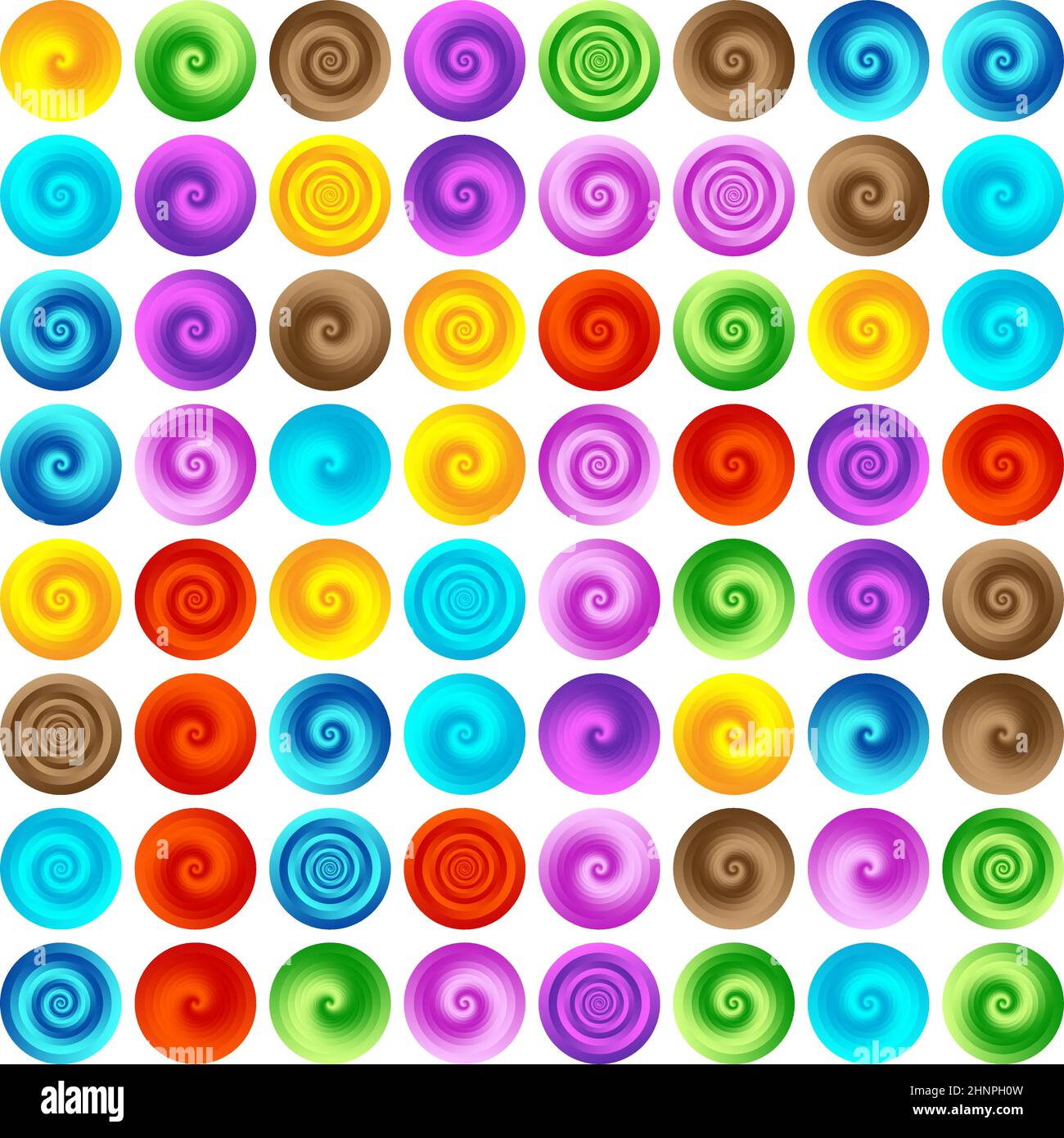 Geometric circle design shape with random shaded, gradient fill - stock ...