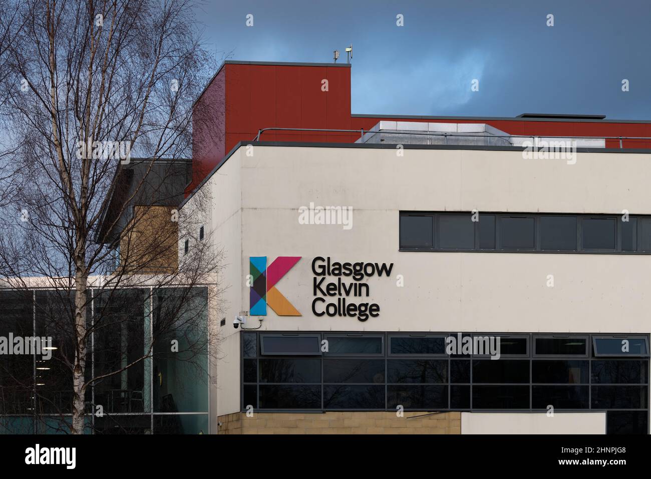 Glasgow Kelvin College, Easterhouse campus, Glasgow, Scotland, UK Stock Photo