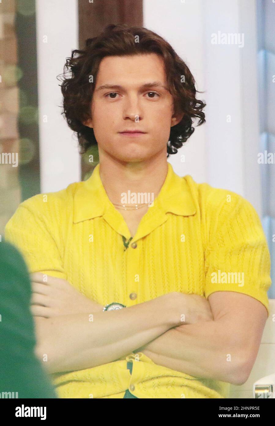 New York, NY, USA. 17th Feb, 2022. Tom Holland on the set of Good Morning  America in New York City on February 17, 2022. Credit: Rw/Media Punch/Alamy  Live News Stock Photo - Alamy