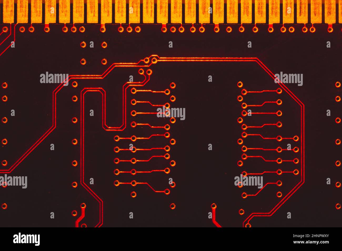 Circuit board abstract background. computer motherboard close up ...