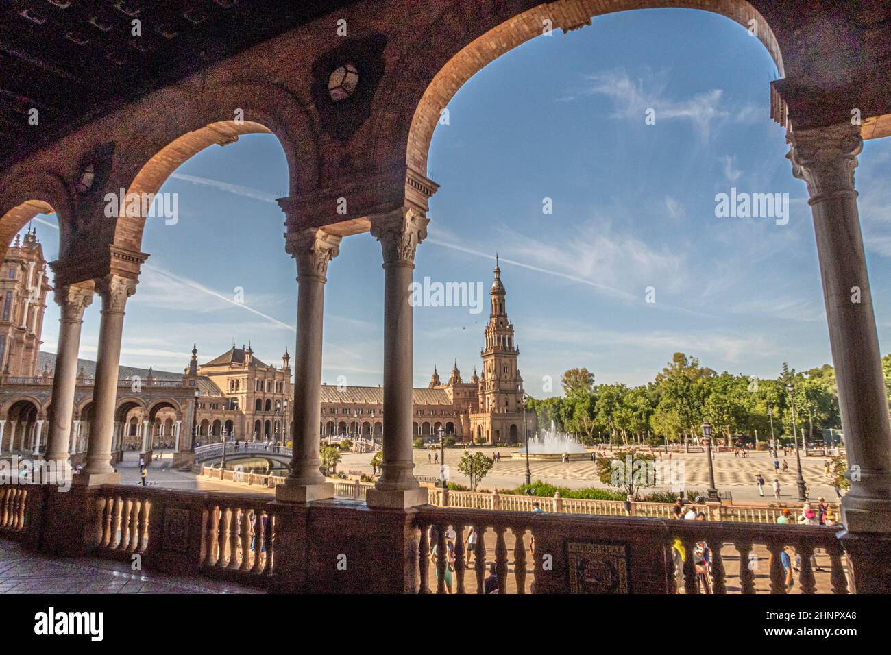 Beautiful espana square in hi-res stock photography and images - Alamy