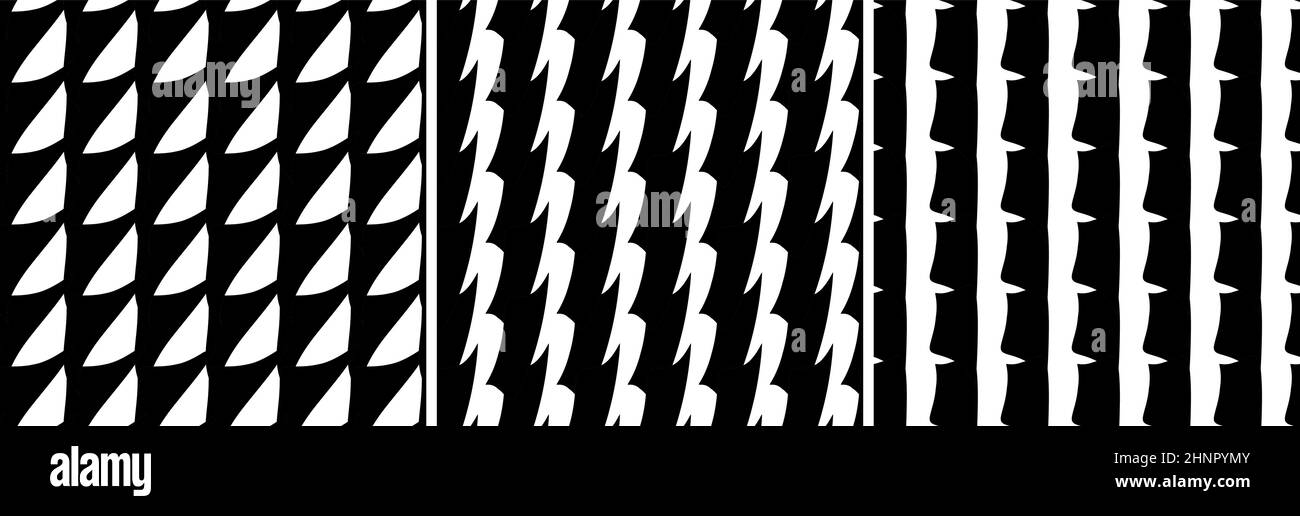 Set of 3 seamless pattern, texture vector - stock vector illustration ...
