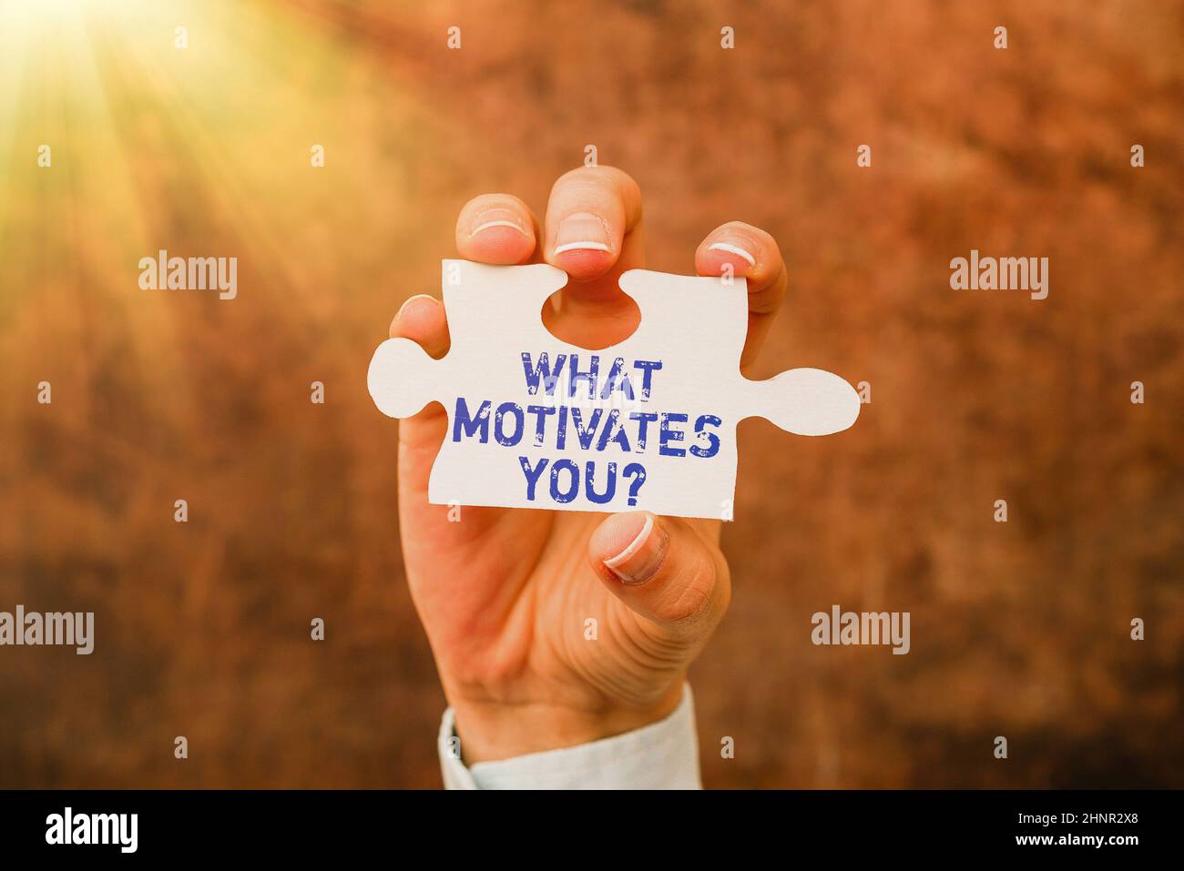 Text caption presenting What Motivates Youquestion, Business approach ...