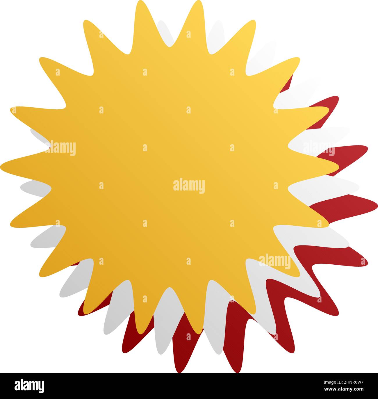 Gold, silver, bronze plaque, banner and seal. Precious metal badge