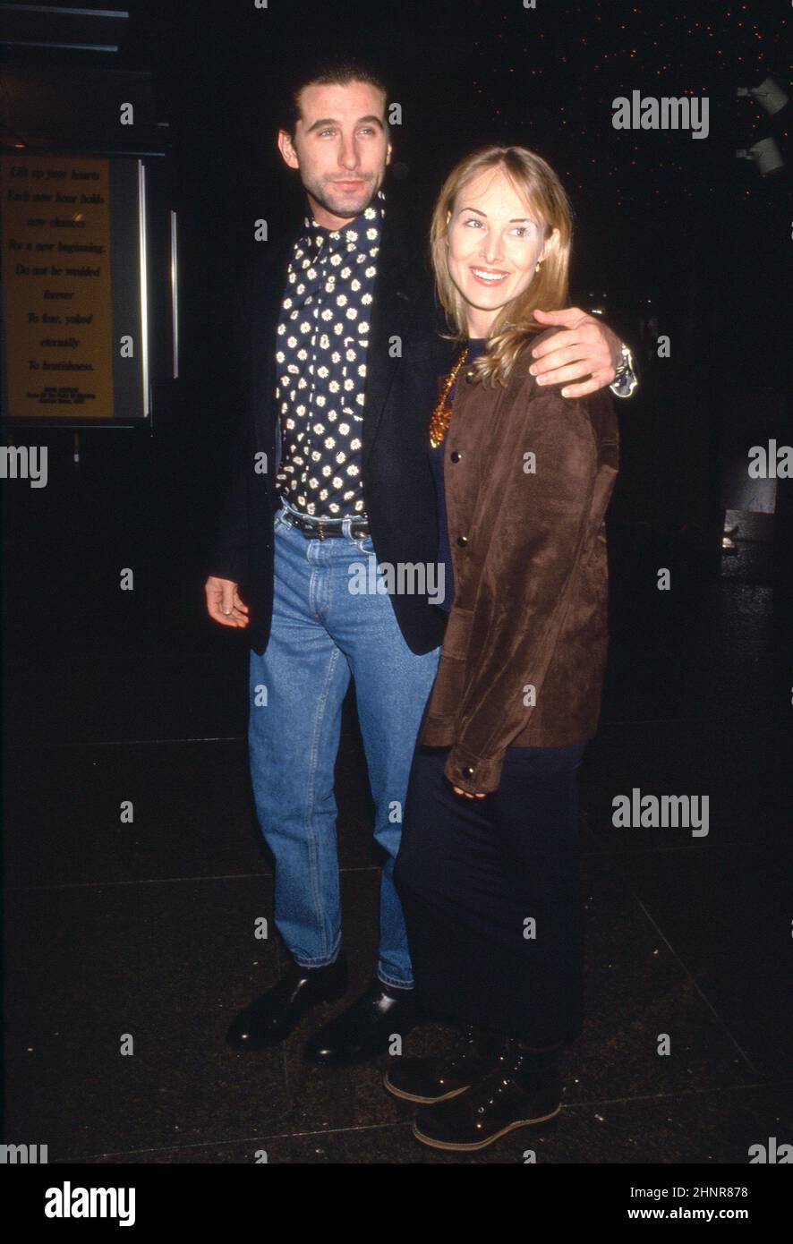 William Baldwin and Chynna Phillips 1993  Credit: Ralph Dominguez/MediaPunch Stock Photo