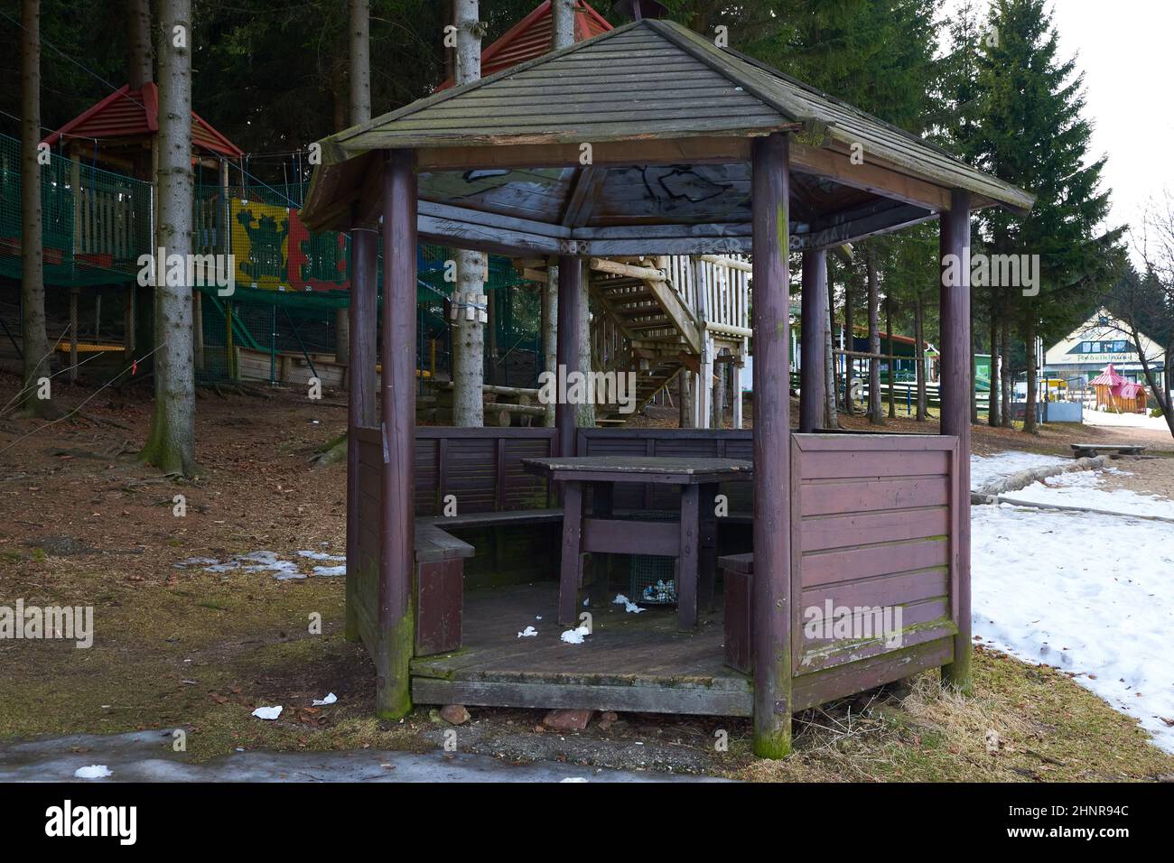 Picnic hut hi-res stock photography and images - Alamy