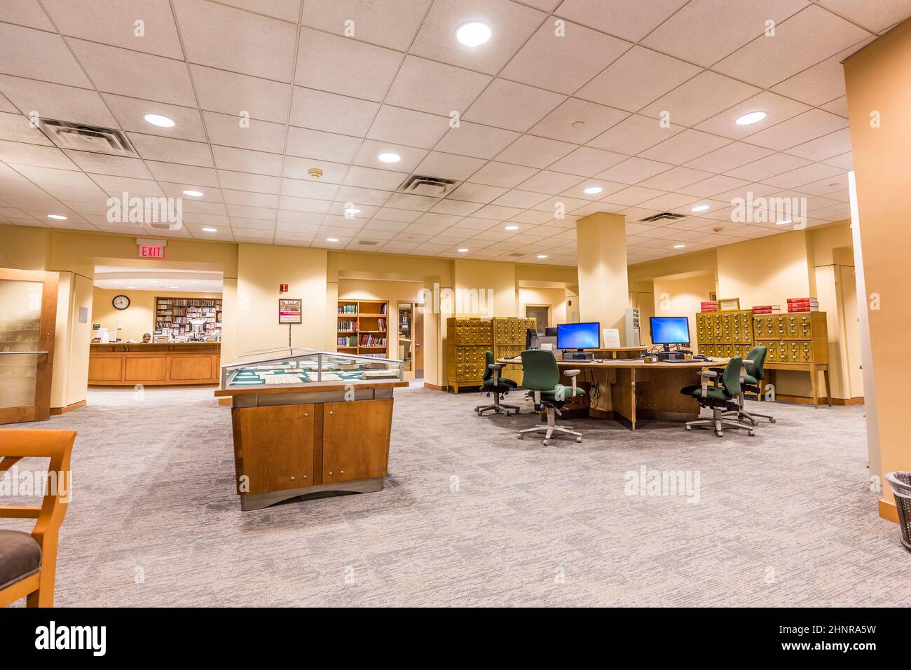 Yale library interior hi-res stock photography and images - Alamy
