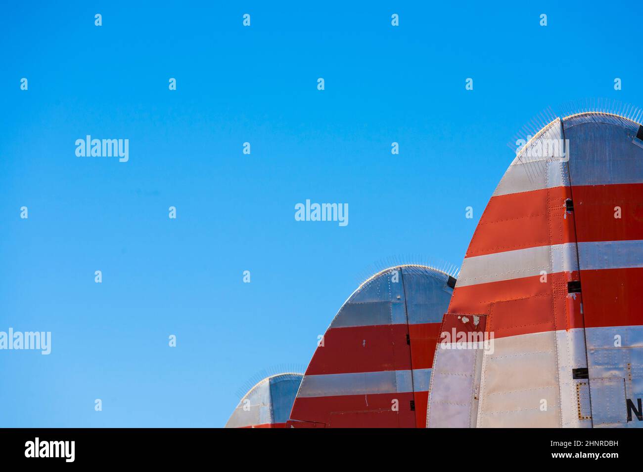 aircraft in  Pima Air and space Museum Stock Photo