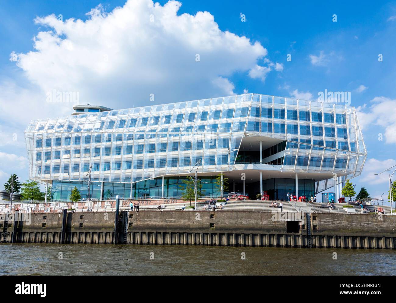 Unilever House, HafenCity, Hamburg, Germany, Europe Stock Photo