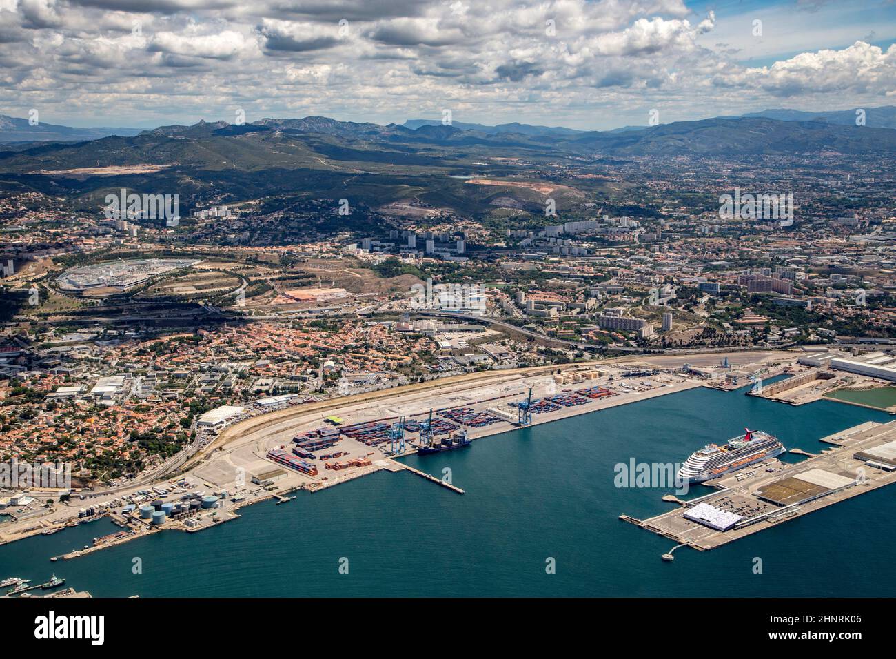 Skyline marseille in france hi-res stock photography and images - Alamy