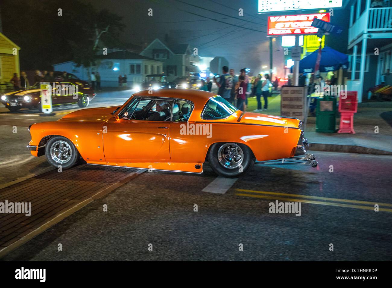 Old vintage cars at the 24th Annual Old Orchard Beach Maine Car Show