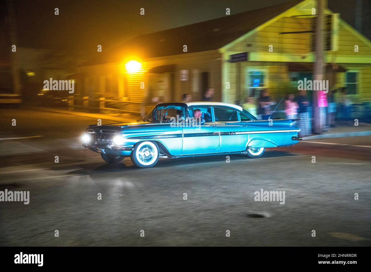 Old vintage cars at the 24th Annual Old Orchard Beach Maine Car Show
