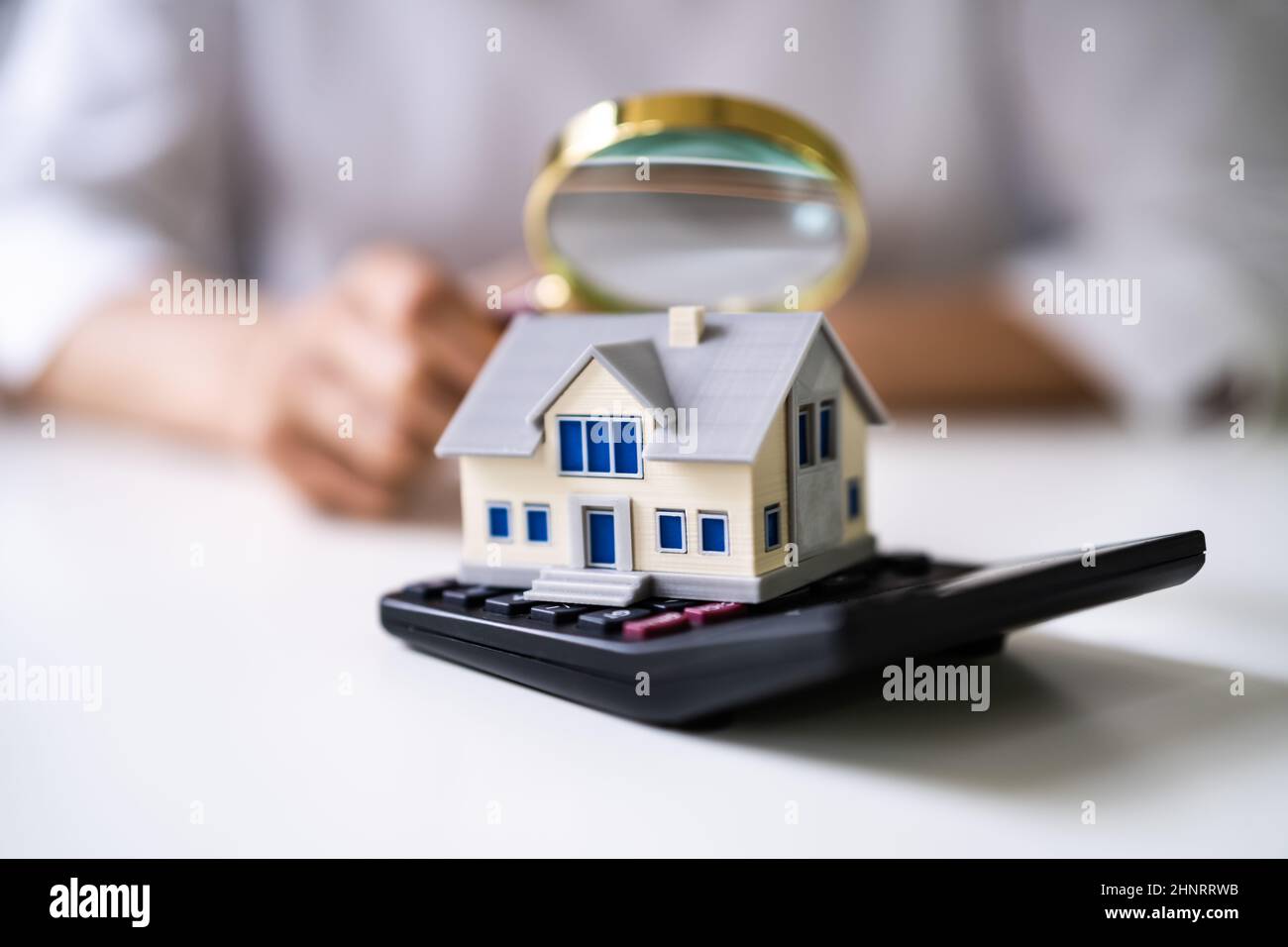 Real Estate House Inspection And Appraisal. Property Insurance Stock