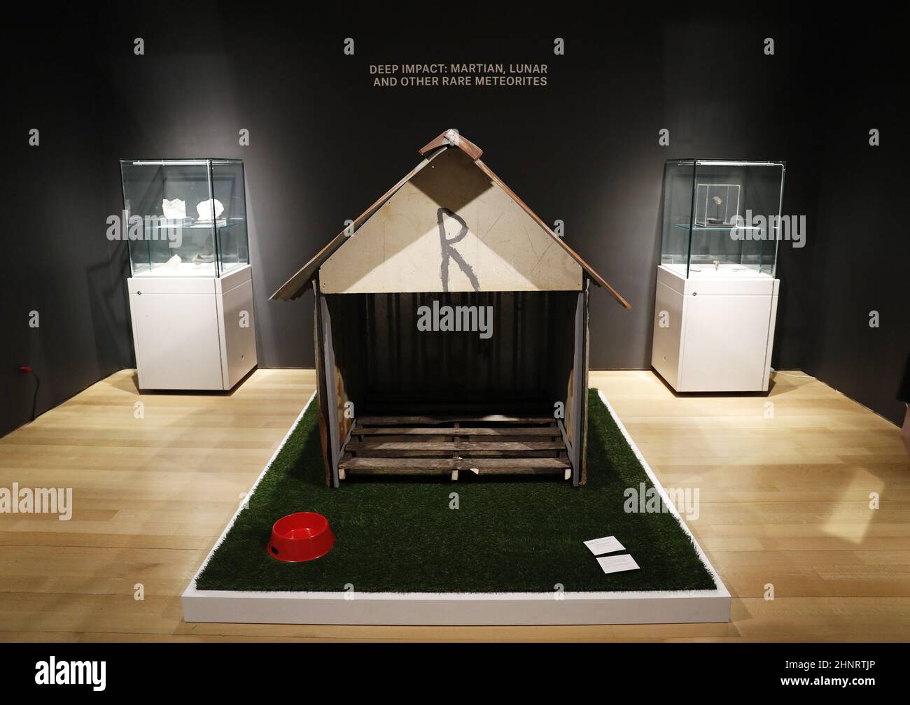 New York, United States. 17th Feb, 2022. The small structure known as